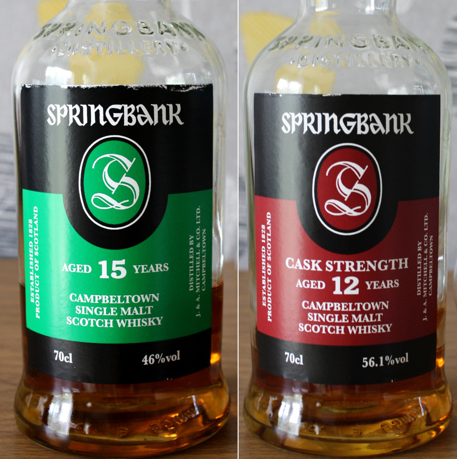 Springbank 12CS and 15yo - Whisky Pad